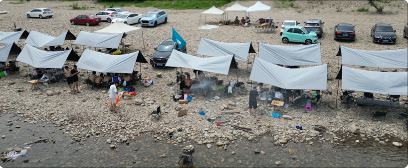 Concentrate and share joy - Jindun holds autumn barbecue team building activity 